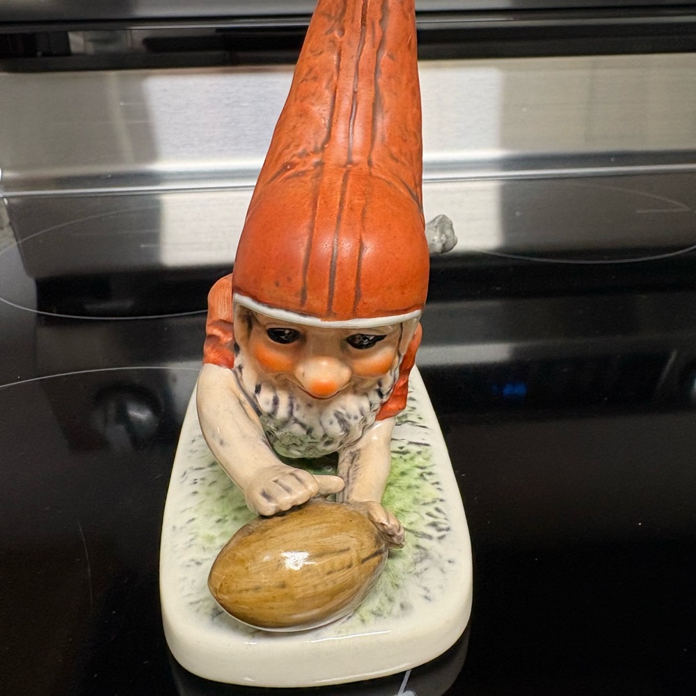 Vintage 1970's Goebel Porcelain Co-Boy Tommy Gnome Figurine Made in West Germany